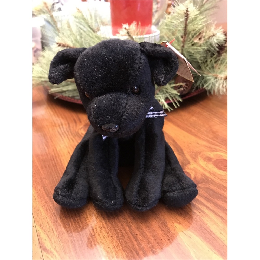 ty beanie babies Luke Black Lab Dog 1998 Errors